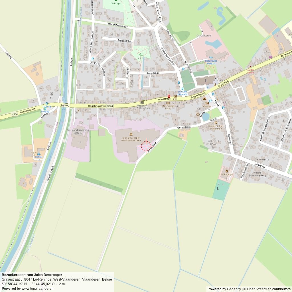Situatiekaart 1 km Situatiekaart 1 km