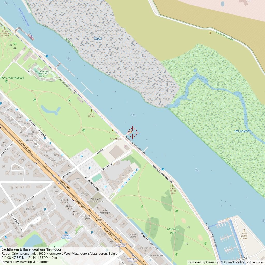 Situatiekaart 1 km Situatiekaart 1 km