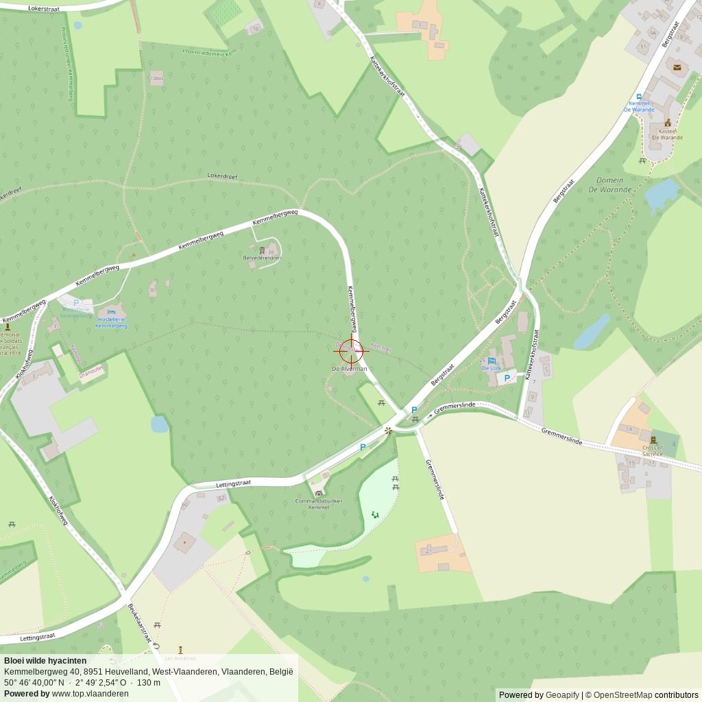 Situatiekaart 1 km Situatiekaart 1 km