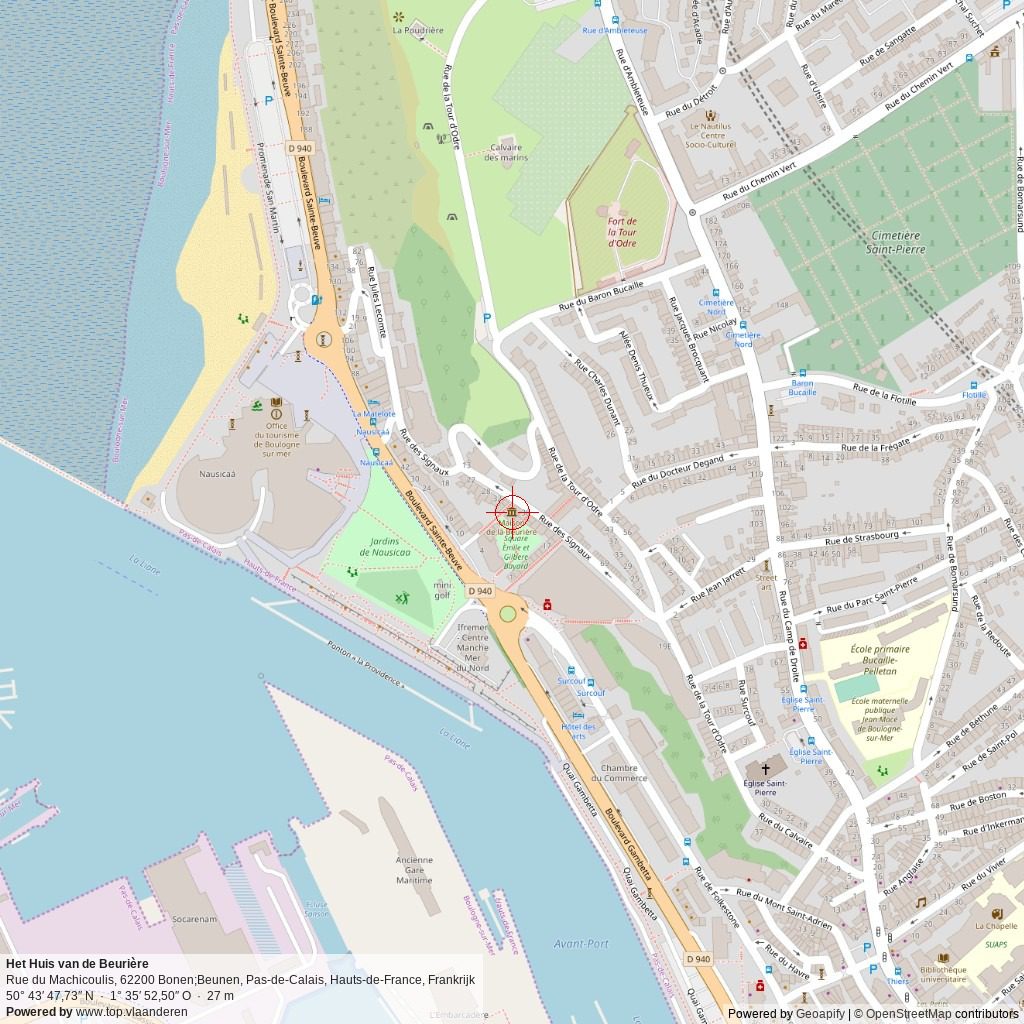 Situatiekaart 1 km Situatiekaart 1 km