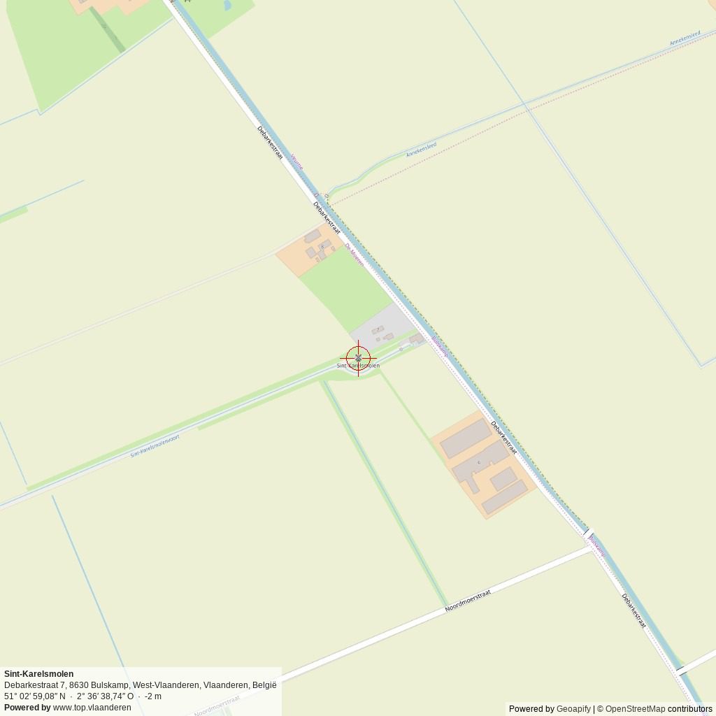 Situatiekaart 1 km Situatiekaart 1 km