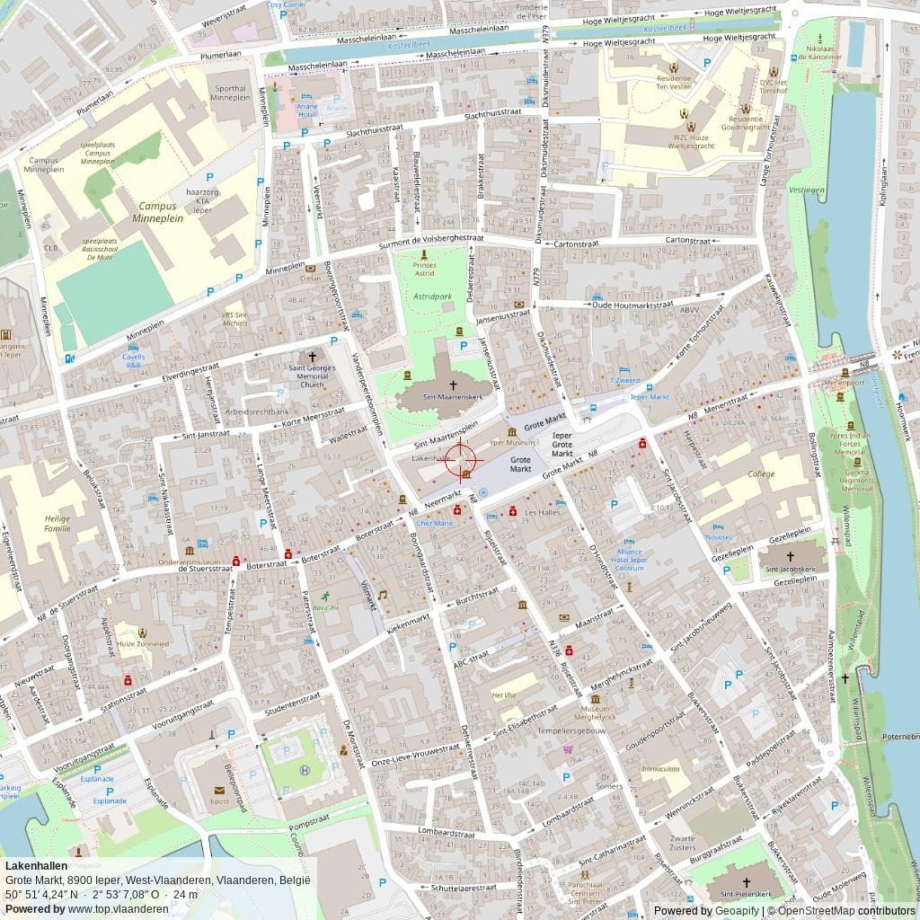 Situatiekaart 1 km Situatiekaart 1 km