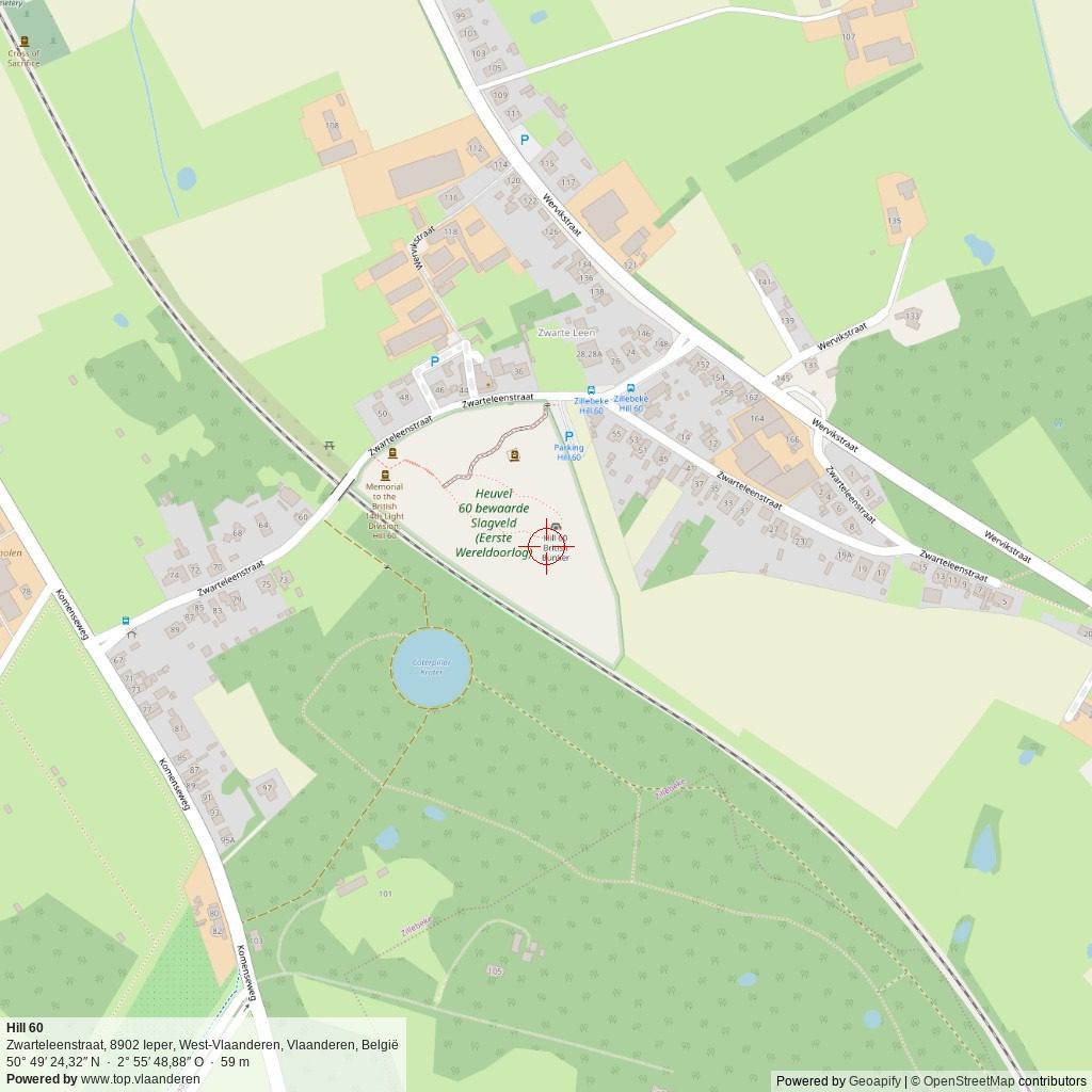 Situatiekaart 1 km Situatiekaart 1 km