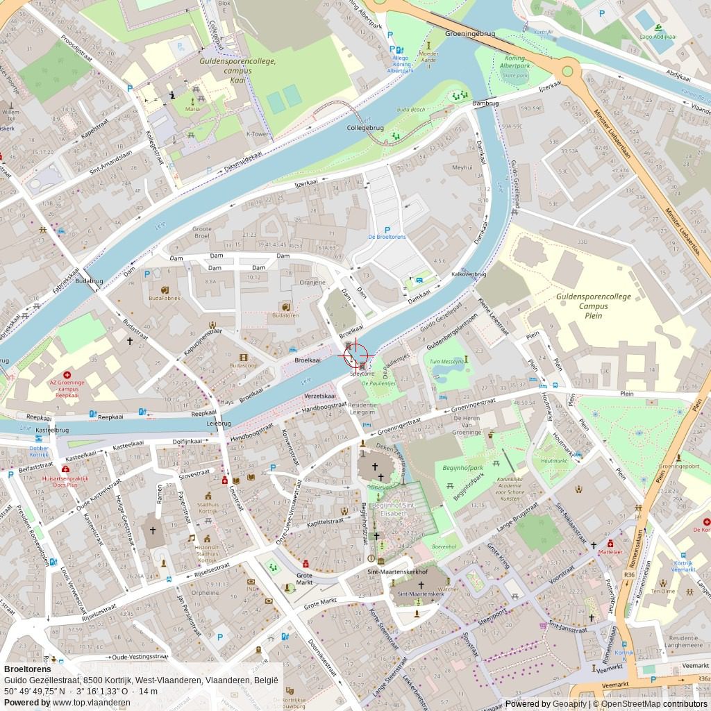 Situatiekaart 1 km Situatiekaart 1 km