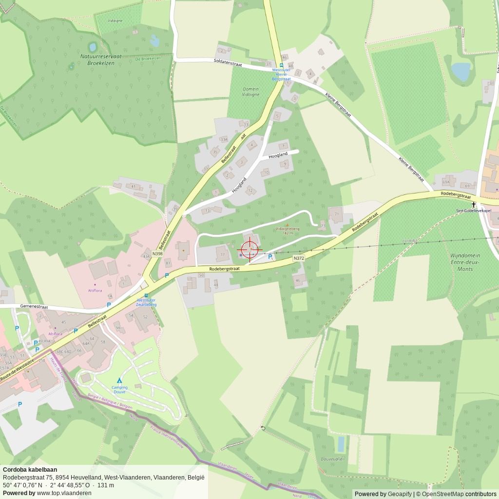 Situatiekaart 1 km Situatiekaart 1 km