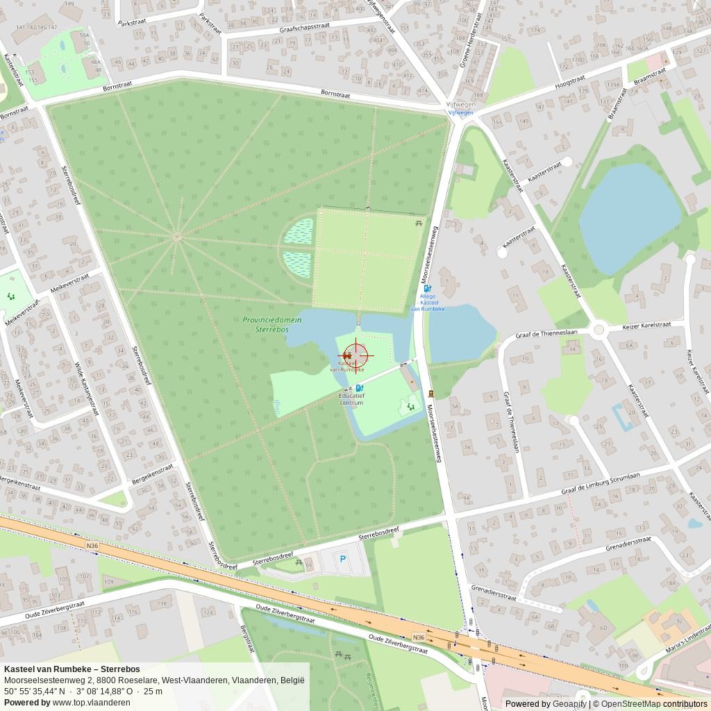 Situatiekaart 1 km Situatiekaart 1 km