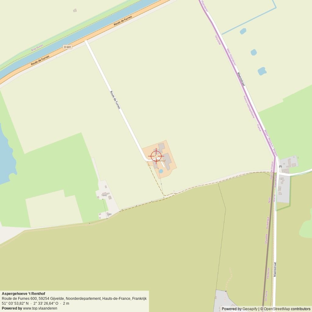 Situatiekaart 1 km Situatiekaart 1 km