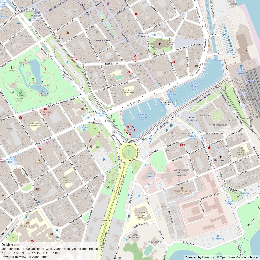 Situatiekaart 1 km Situatiekaart 1 km