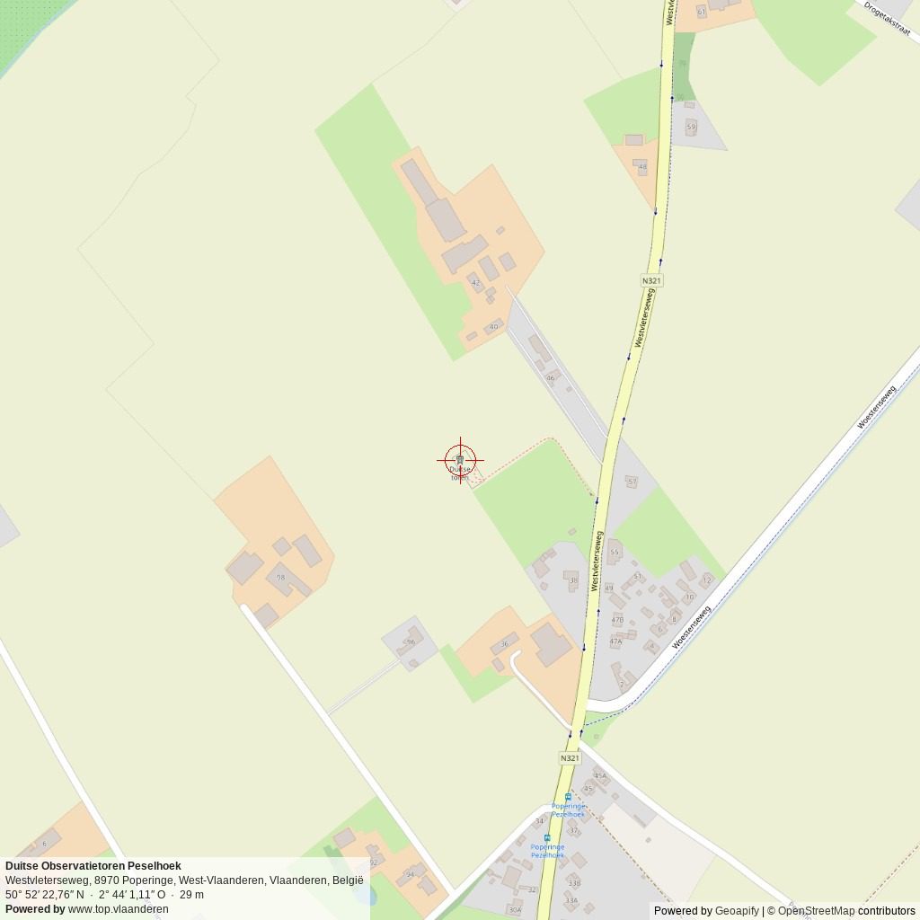 Situatiekaart 1 km Situatiekaart 1 km