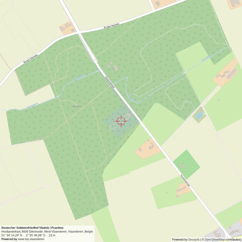 Situatiekaart 1 km Situatiekaart 1 km