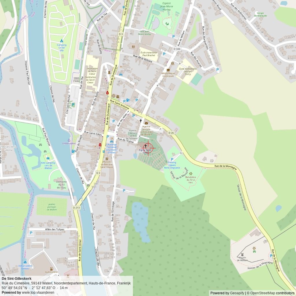 Situatiekaart 1 km Situatiekaart 1 km