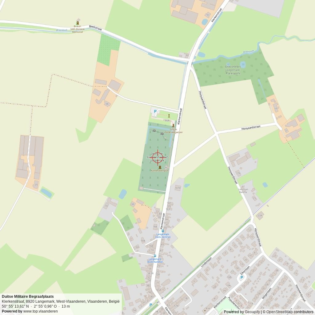 Situatiekaart 1 km Situatiekaart 1 km
