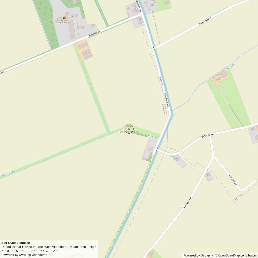 Situatiekaart 1 km Situatiekaart 1 km