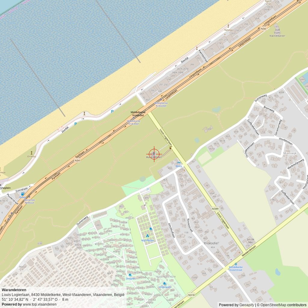 Situatiekaart 1 km Situatiekaart 1 km