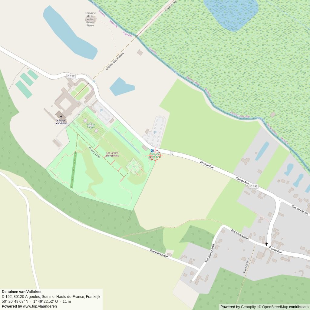 Situatiekaart 1 km Situatiekaart 1 km