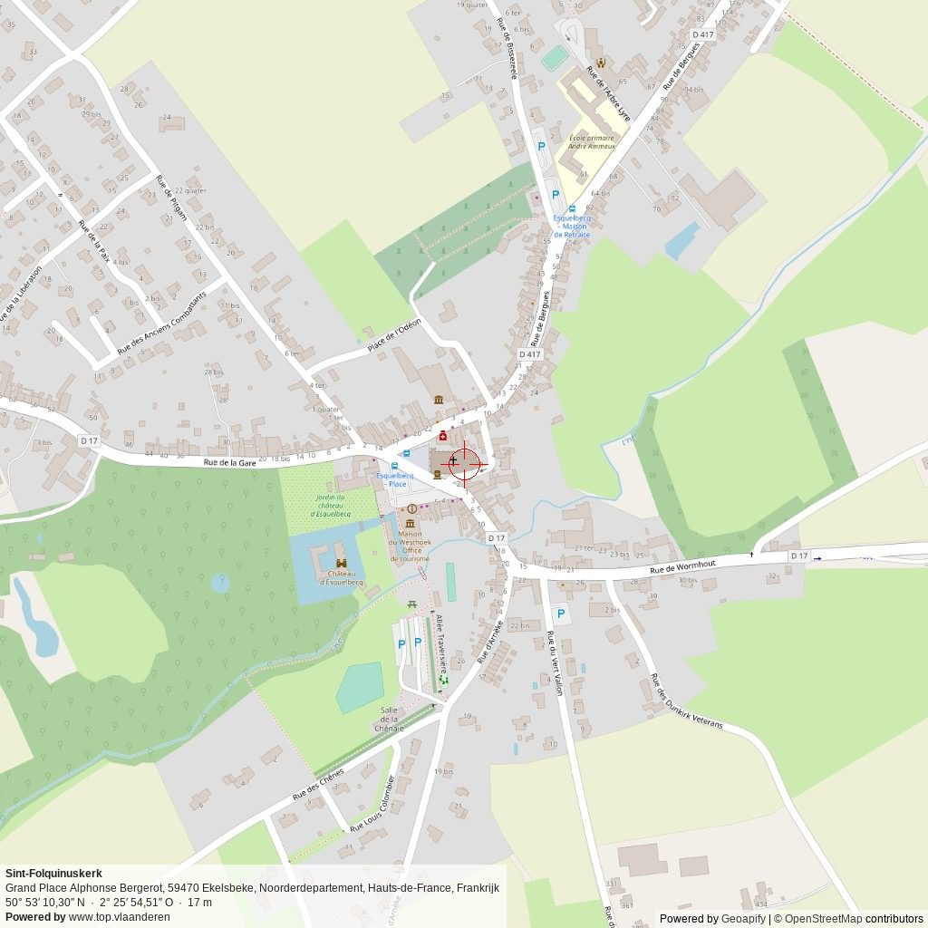 Situatiekaart 1 km Situatiekaart 1 km