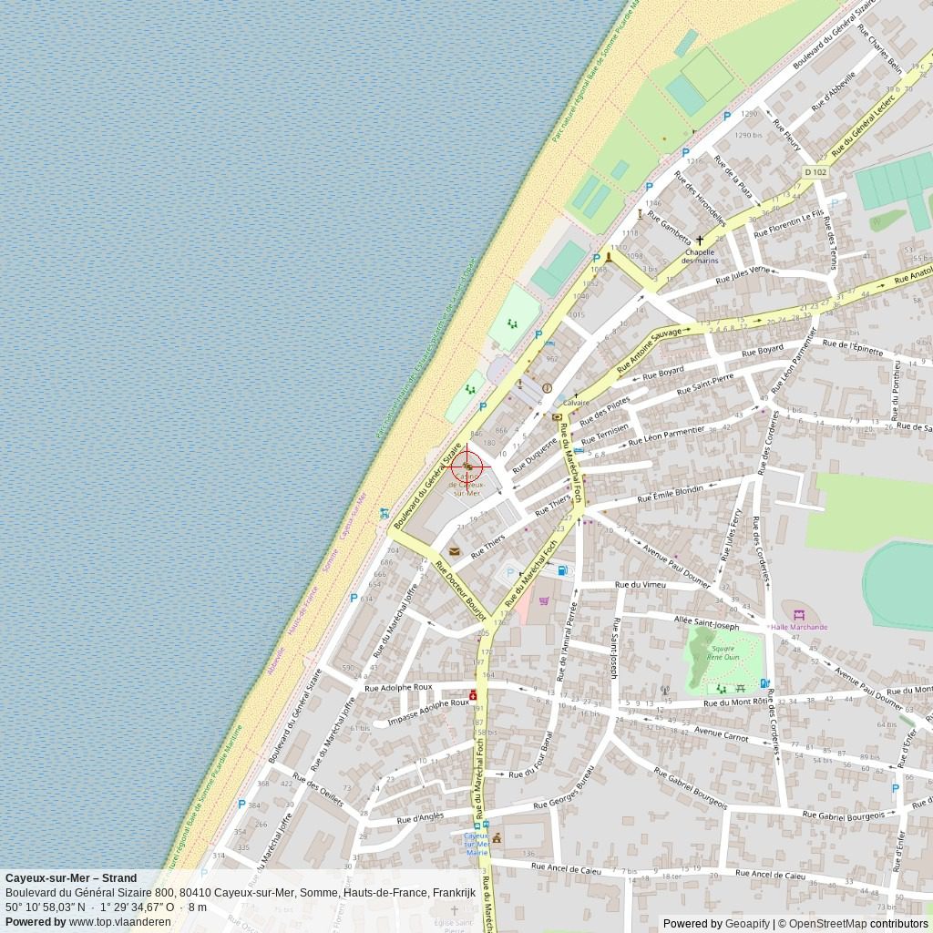 Situatiekaart 1 km Situatiekaart 1 km