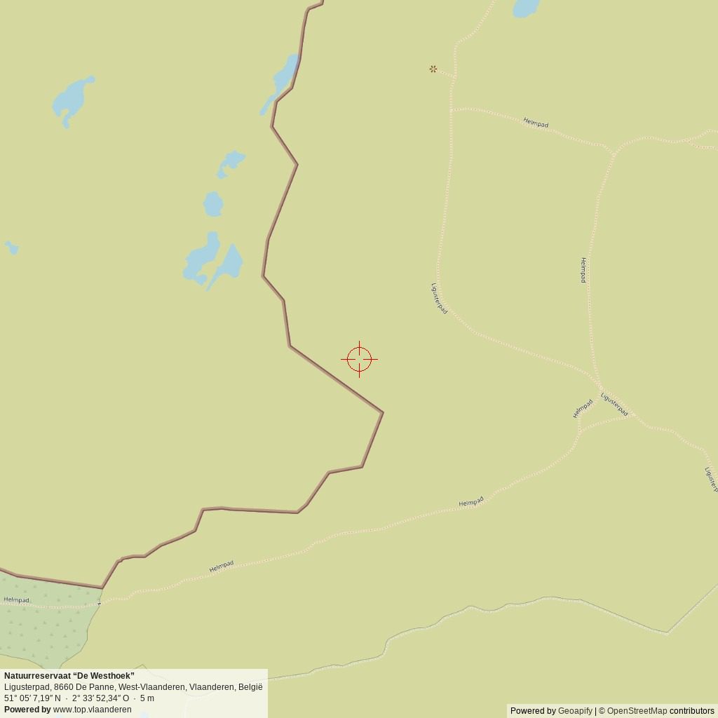 Situatiekaart 1 km Situatiekaart 1 km