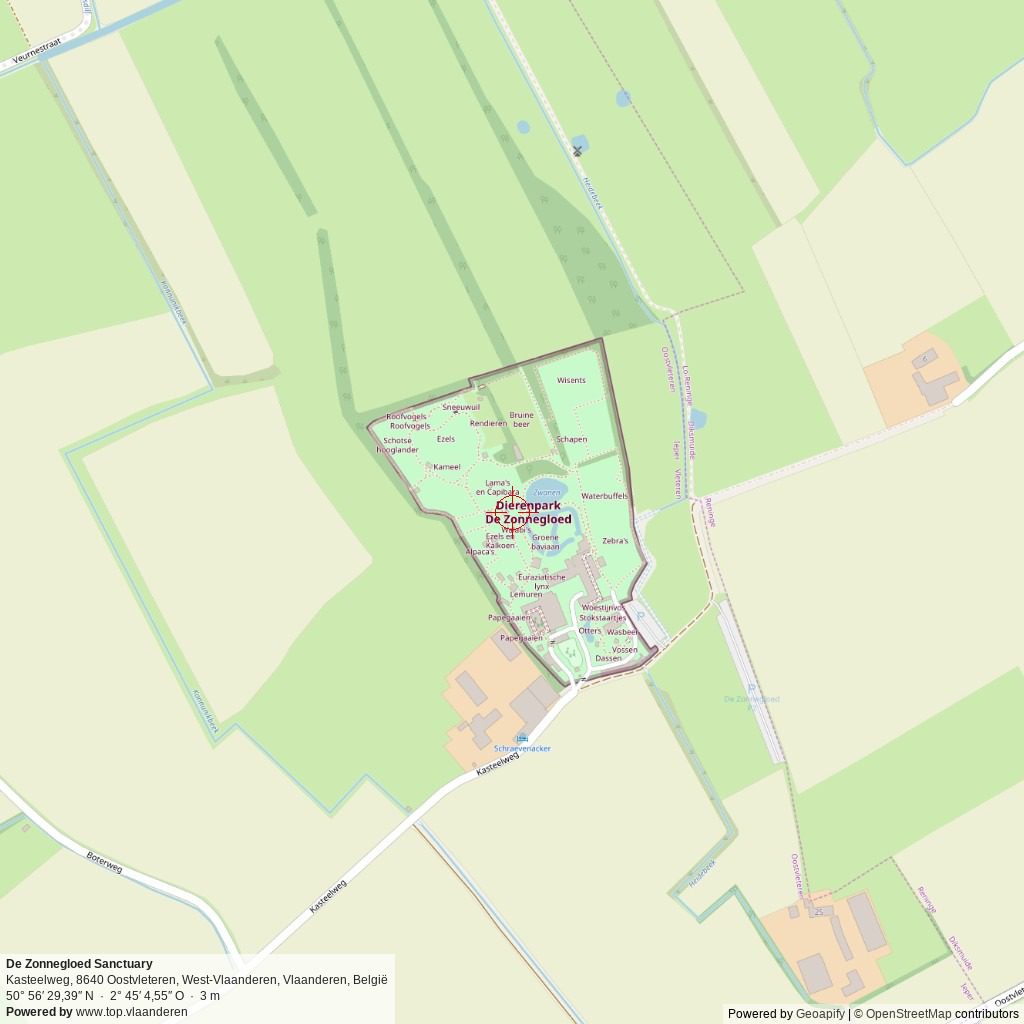 Situatiekaart 1 km Situatiekaart 1 km