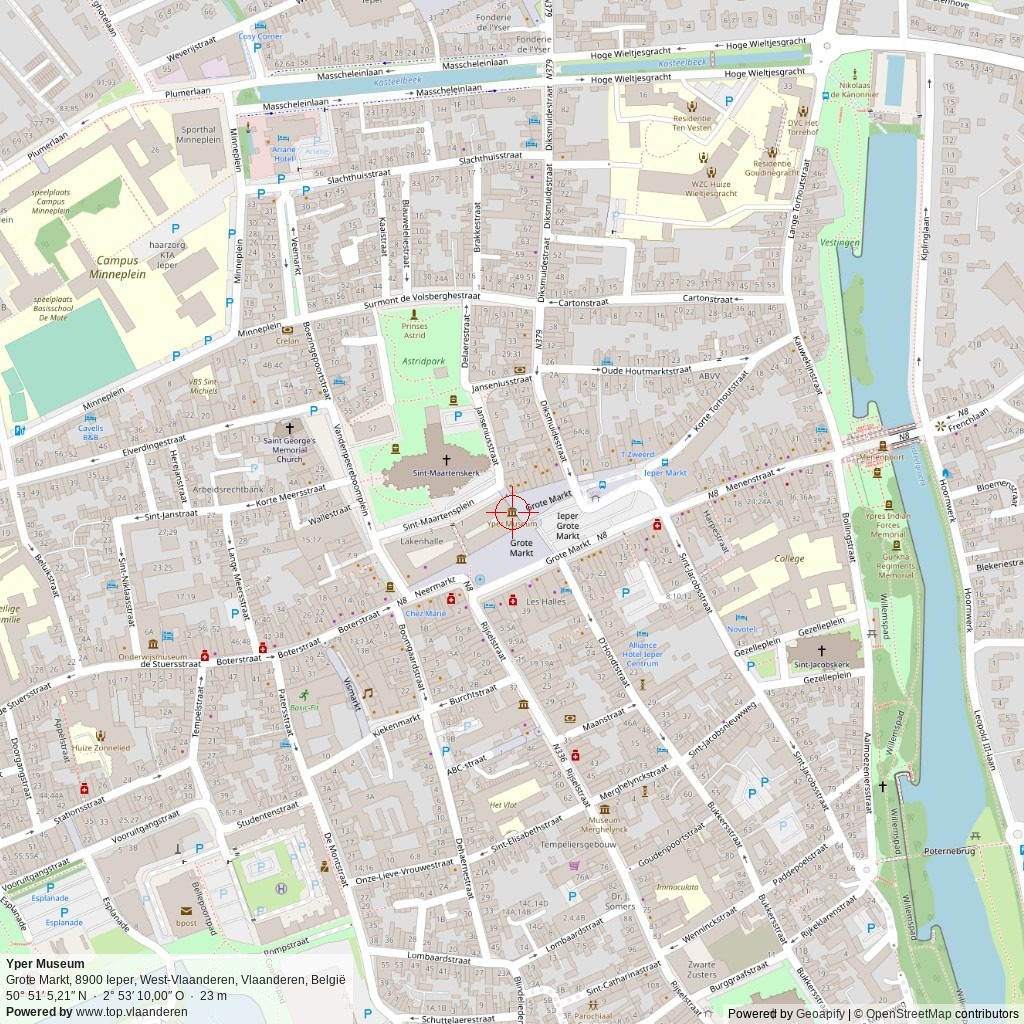 Situatiekaart 1 km Situatiekaart 1 km