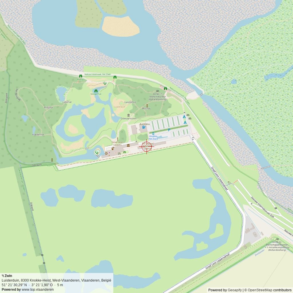 Situatiekaart 1 km Situatiekaart 1 km