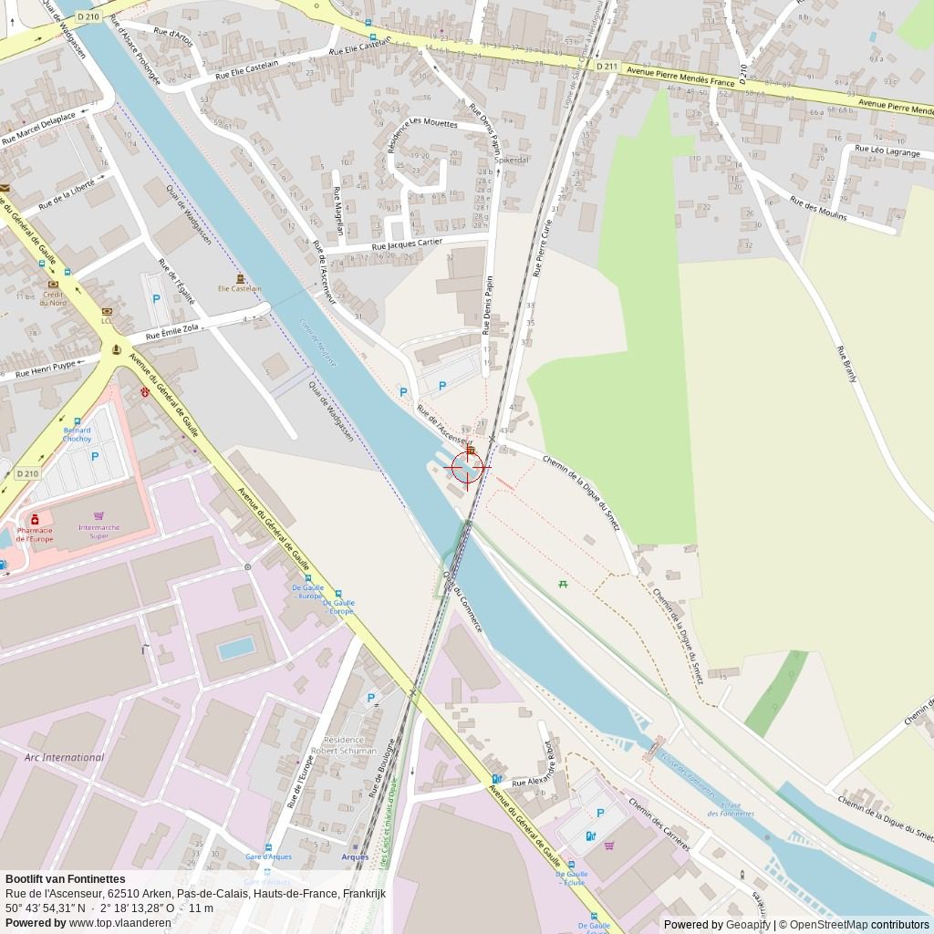Situatiekaart 1 km Situatiekaart 1 km