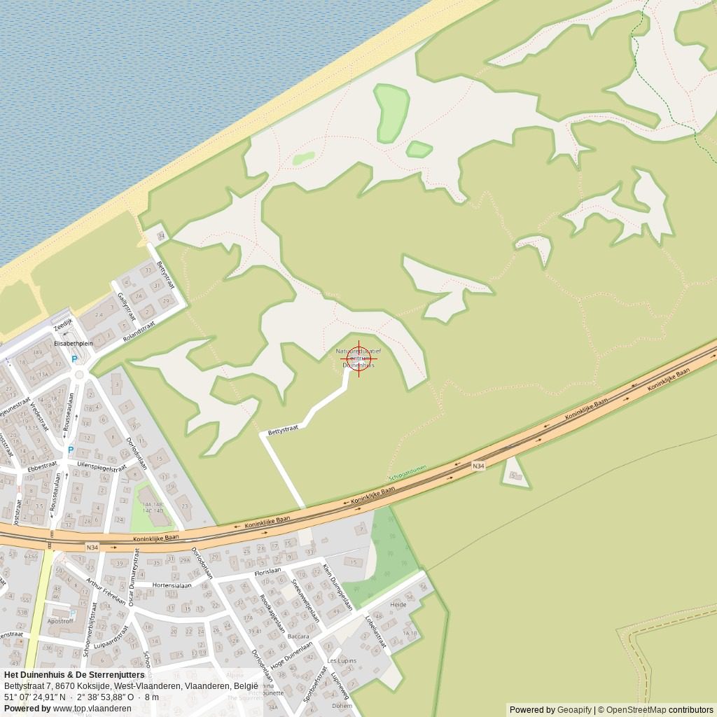 Situatiekaart 1 km Situatiekaart 1 km