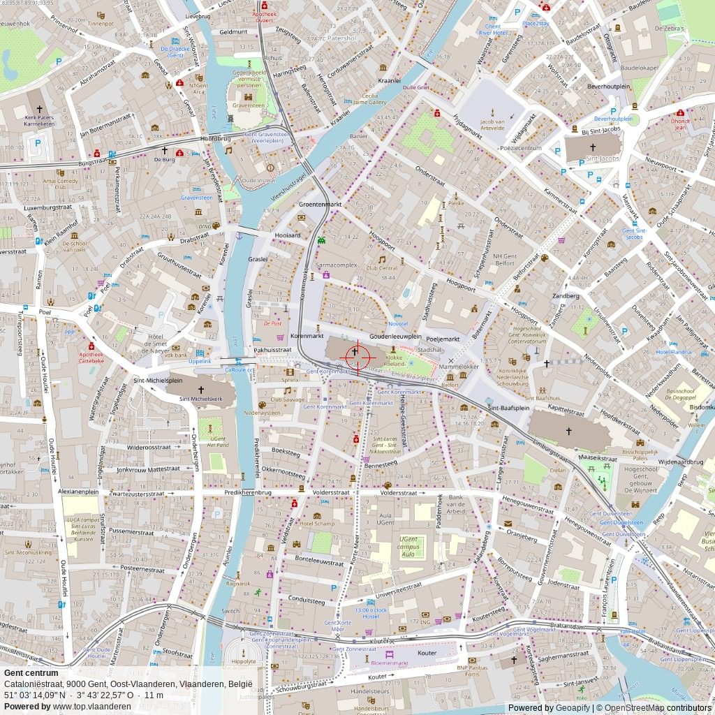 Situatiekaart 1 km Situatiekaart 1 km