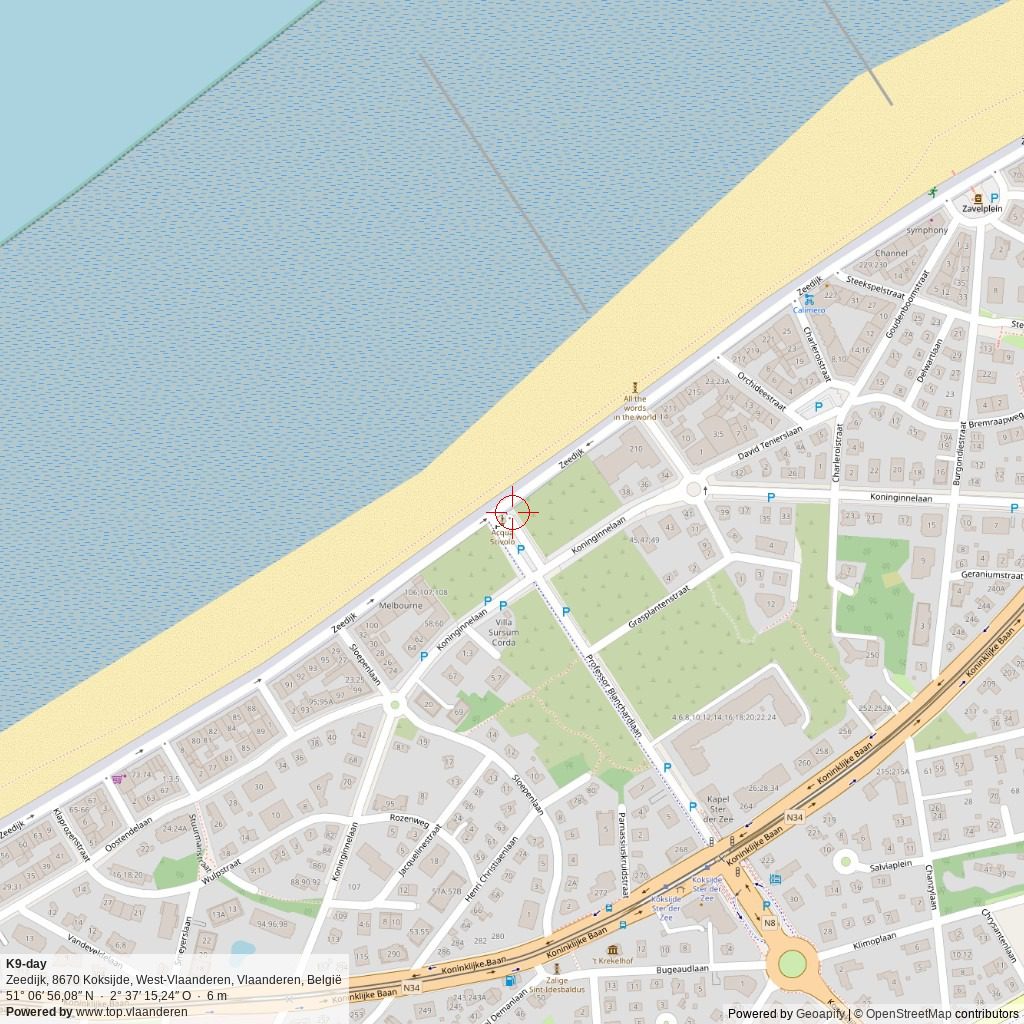 Situatiekaart 1 km Situatiekaart 1 km