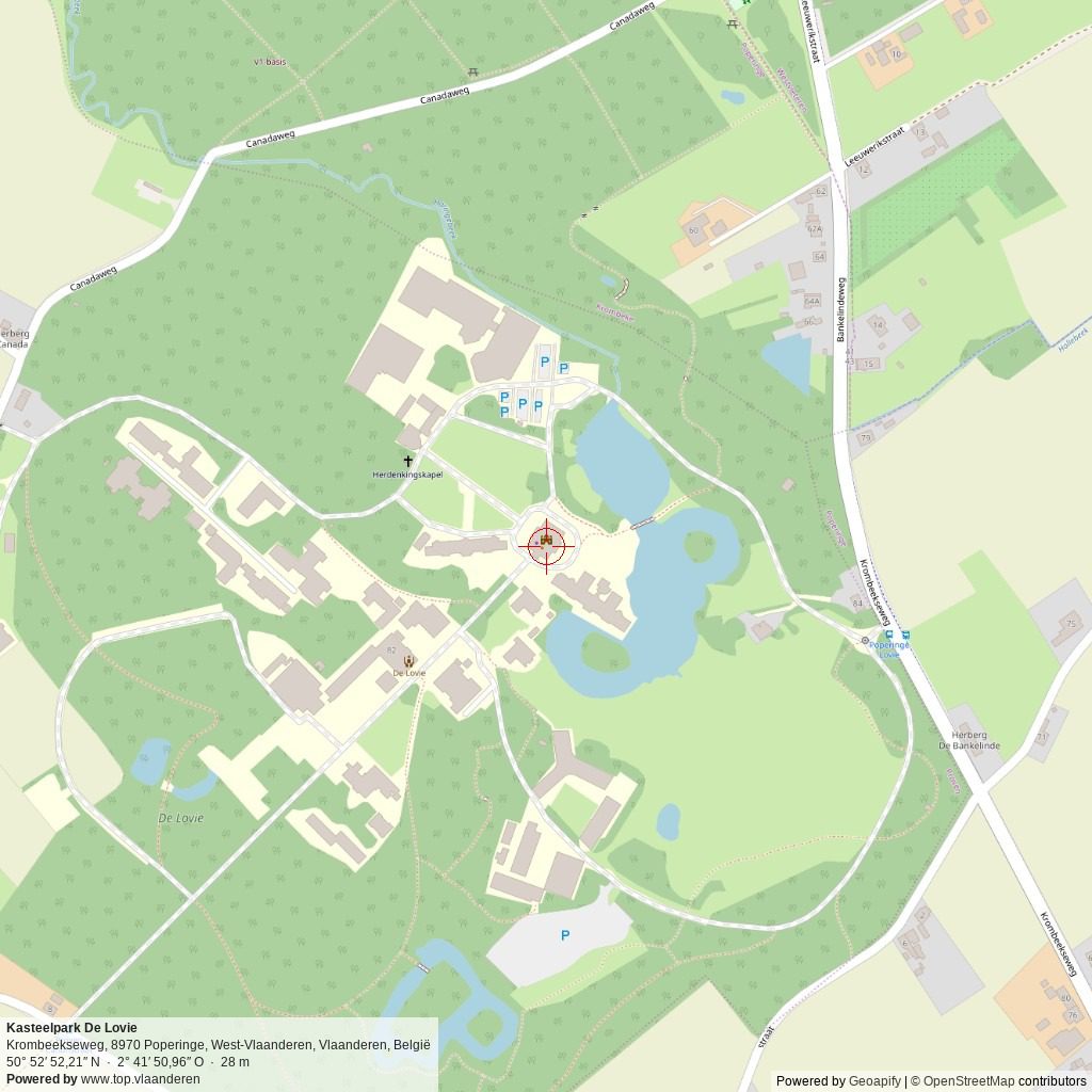 Situatiekaart 1 km Situatiekaart 1 km