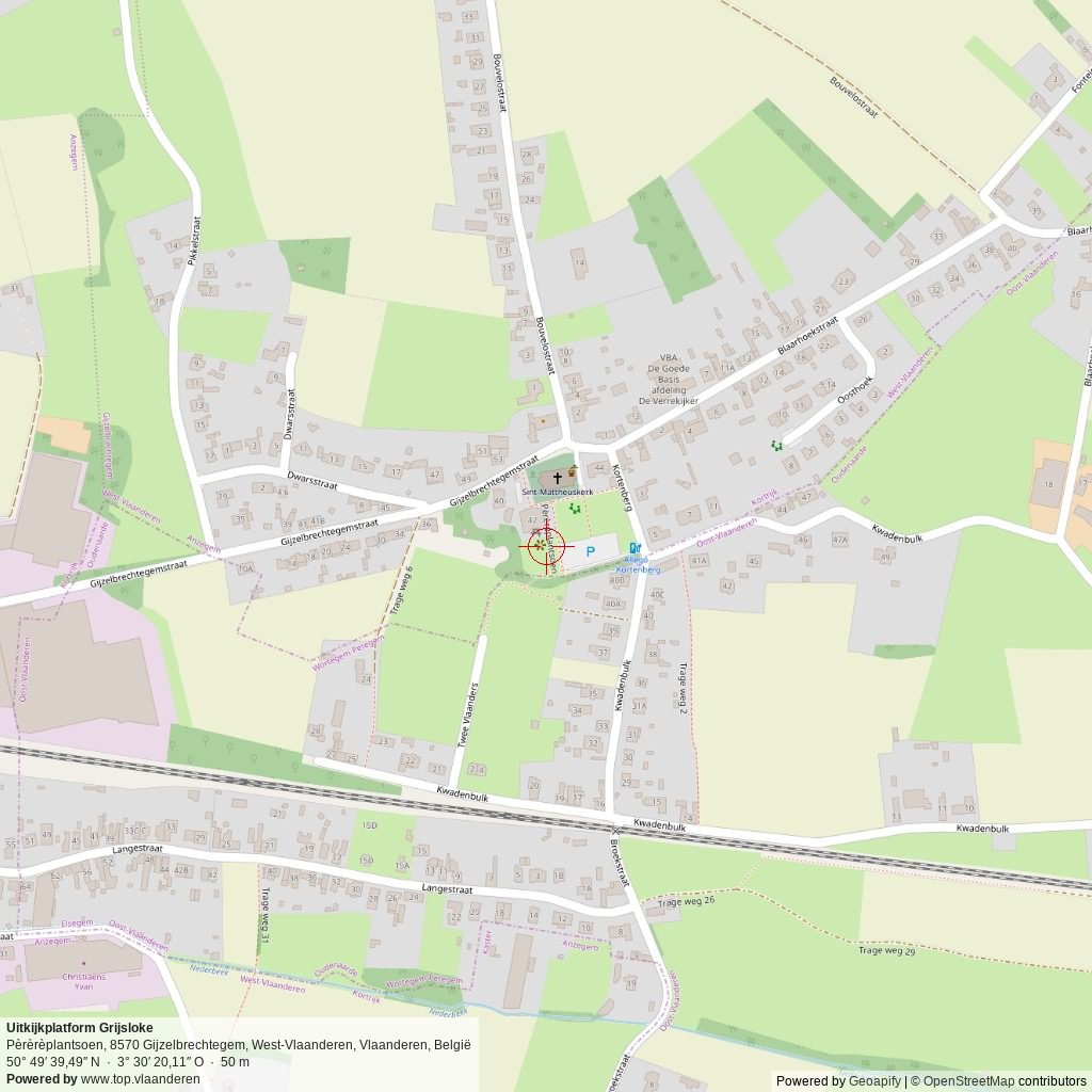 Situatiekaart 1 km Situatiekaart 1 km