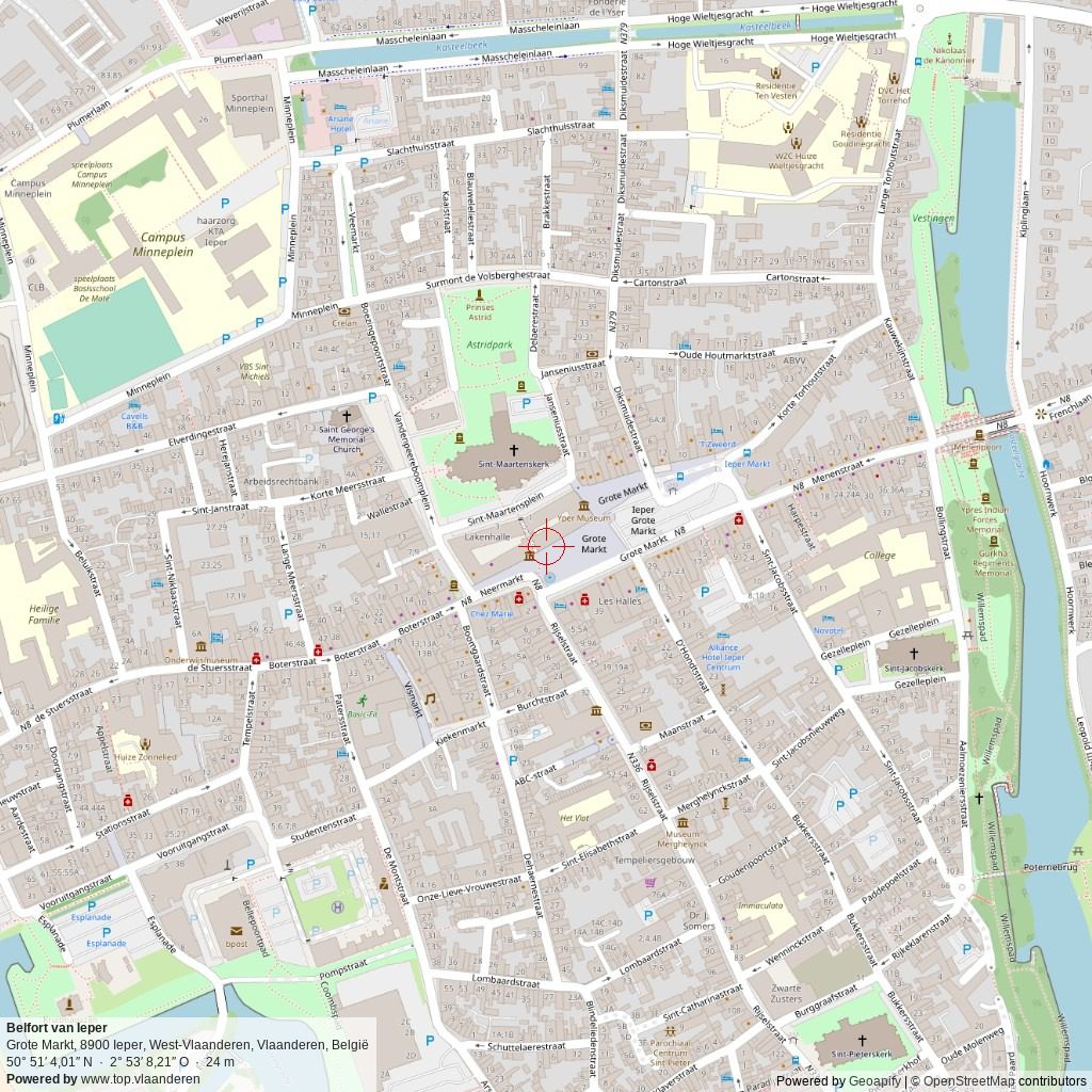 Situatiekaart 1 km Situatiekaart 1 km