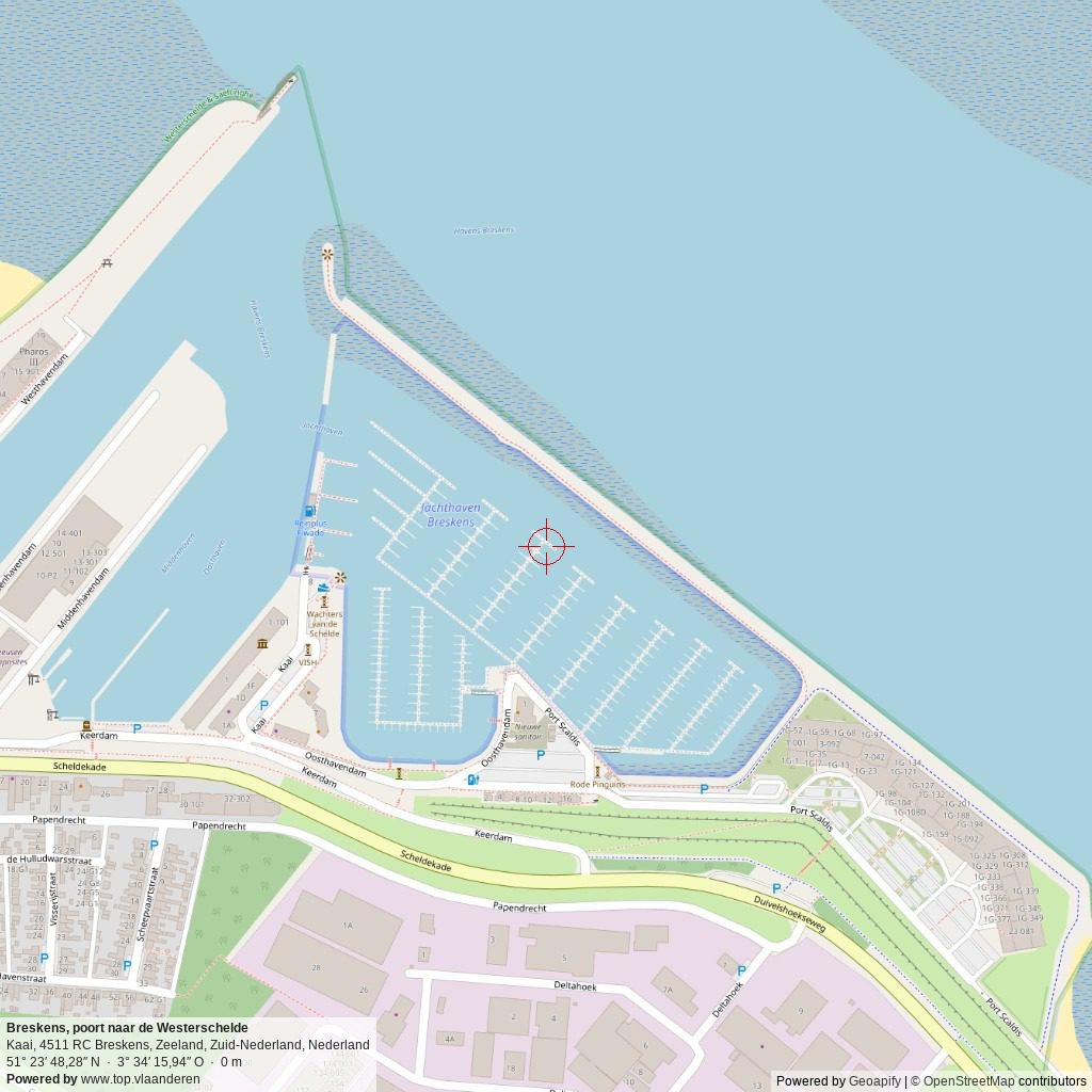 Situatiekaart 1 km Situatiekaart 1 km