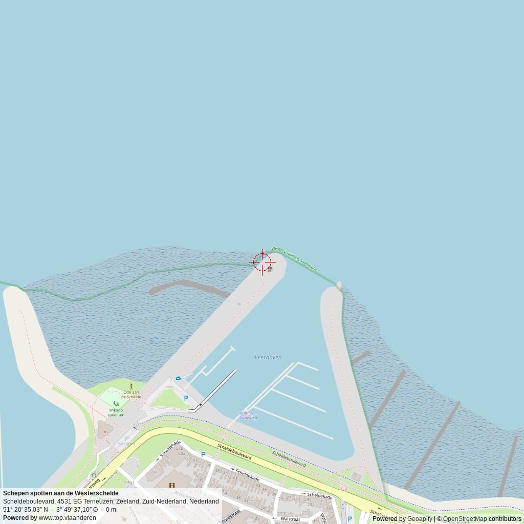 Situatiekaart 1 km Situatiekaart 1 km