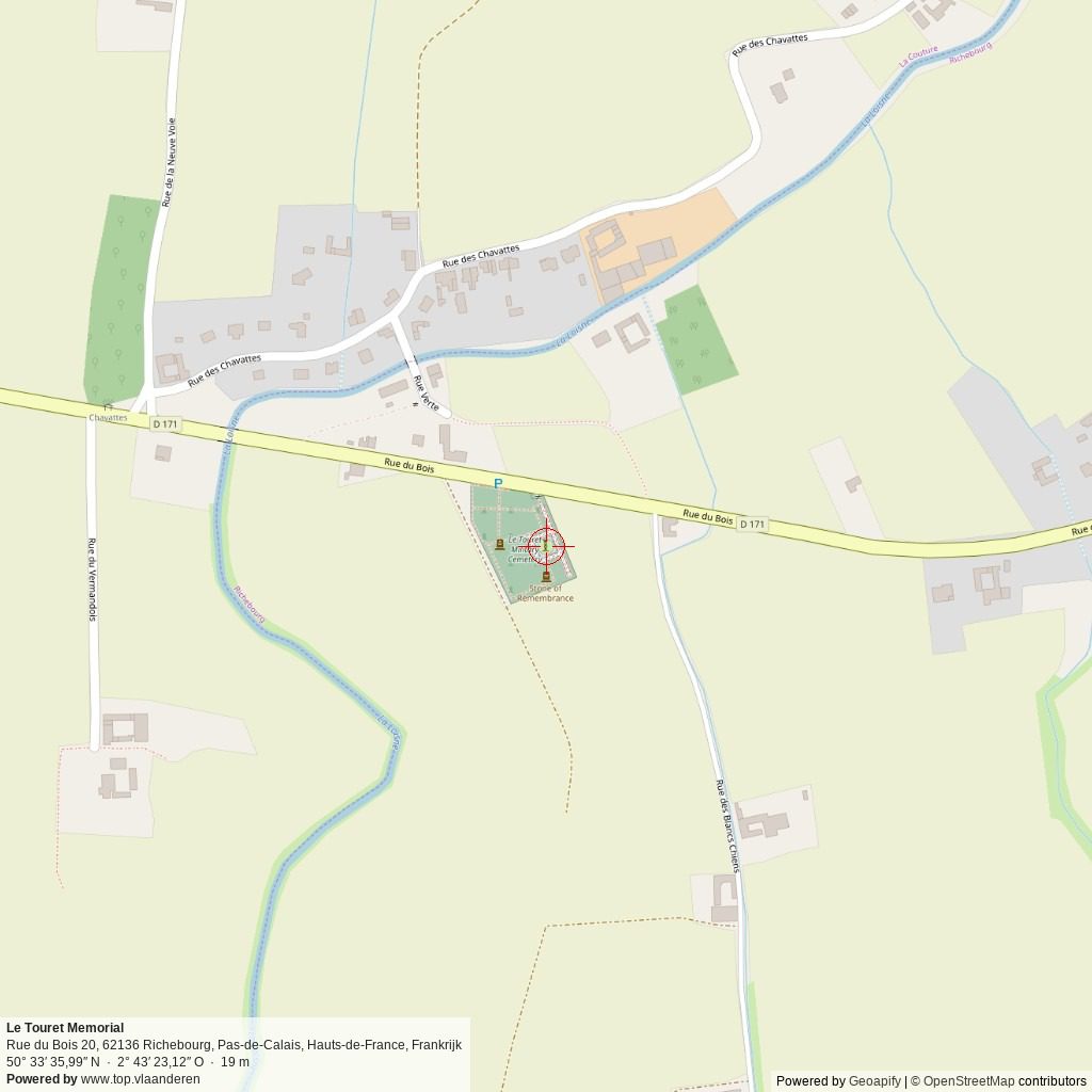 Situatiekaart 1 km Situatiekaart 1 km