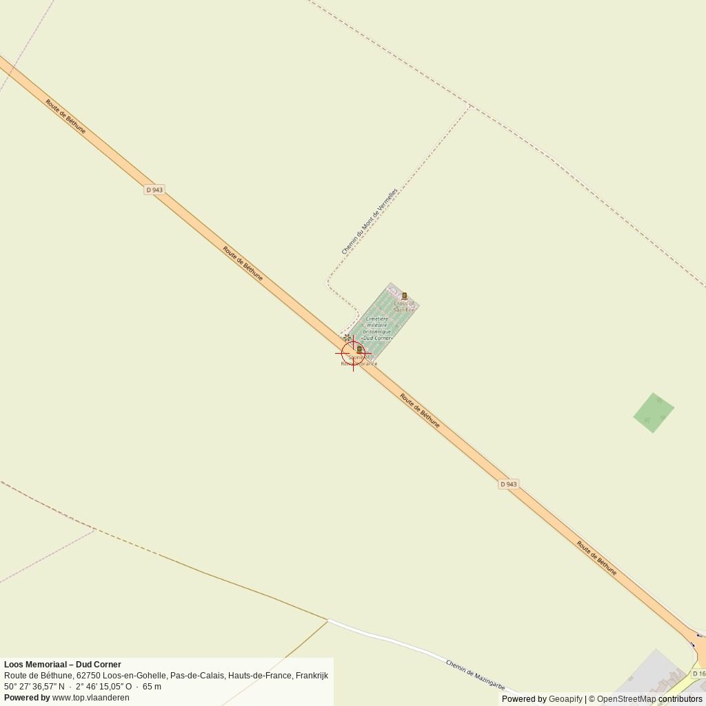 Situatiekaart 1 km Situatiekaart 1 km