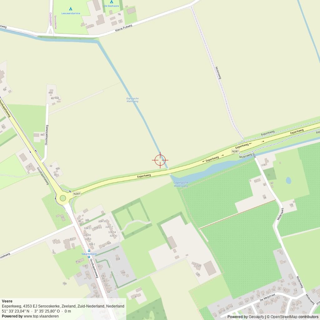 Situatiekaart 1 km Situatiekaart 1 km