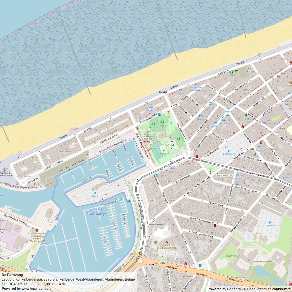 Situatiekaart 1 km Situatiekaart 1 km