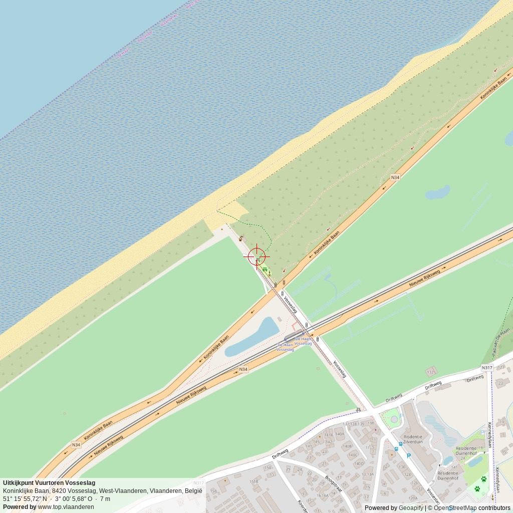 Situatiekaart 1 km Situatiekaart 1 km