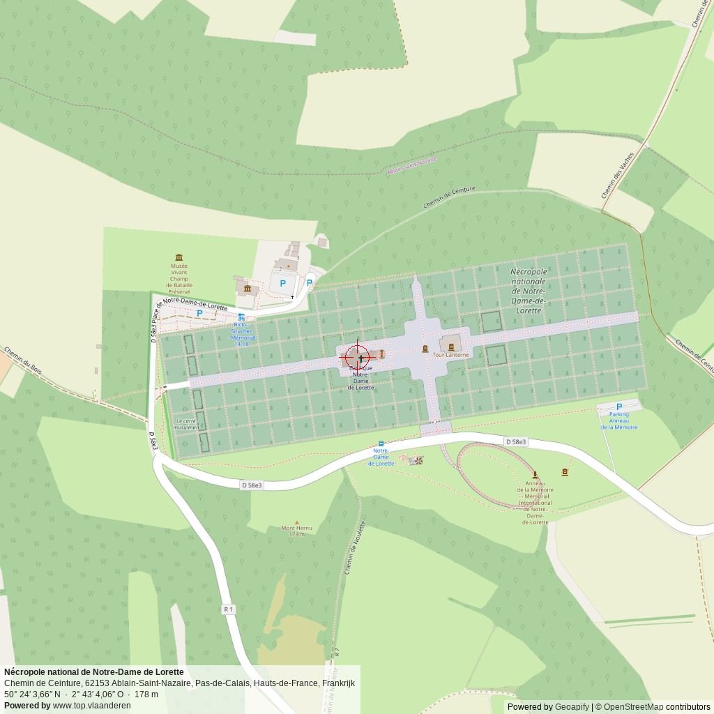 Situatiekaart 1 km Situatiekaart 1 km