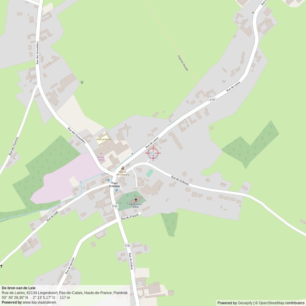 Situatiekaart 1 km Situatiekaart 1 km