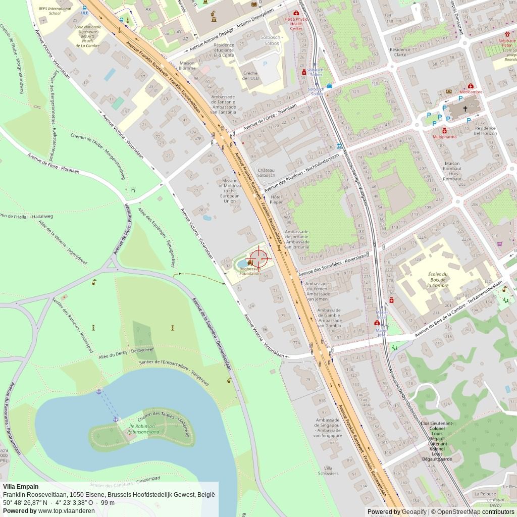 Situatiekaart 1 km Situatiekaart 1 km