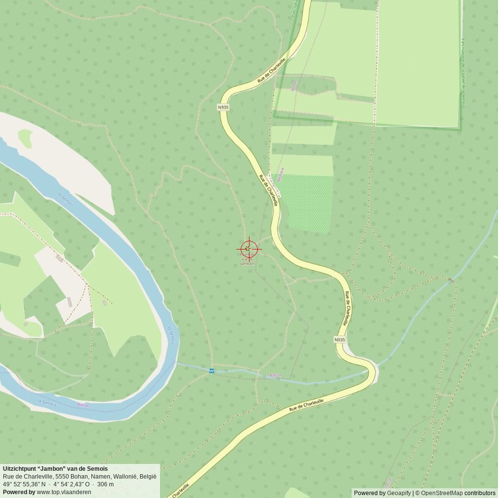 Situatiekaart 1 km Situatiekaart 1 km
