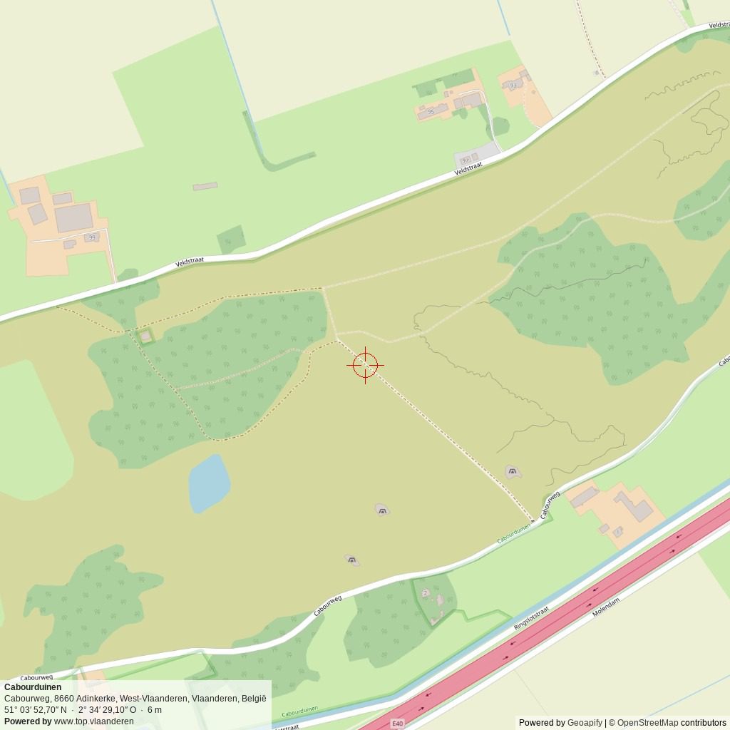 Situatiekaart 1 km Situatiekaart 1 km
