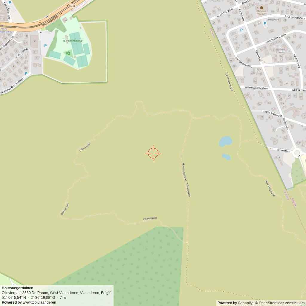 Situatiekaart 1 km Situatiekaart 1 km