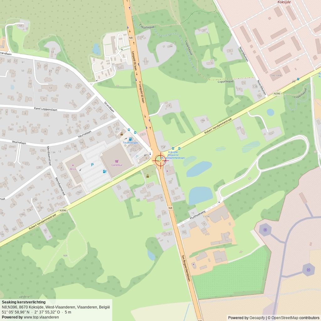 Situatiekaart 1 km Situatiekaart 1 km