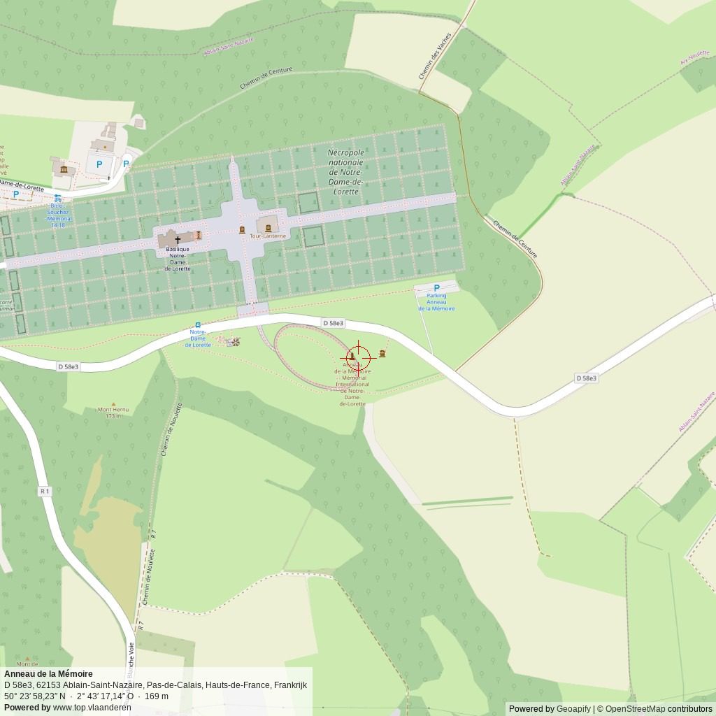Situatiekaart 1 km Situatiekaart 1 km