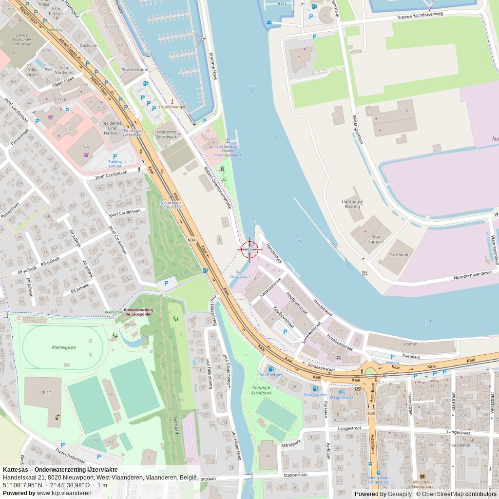 Situatiekaart 1 km Situatiekaart 1 km