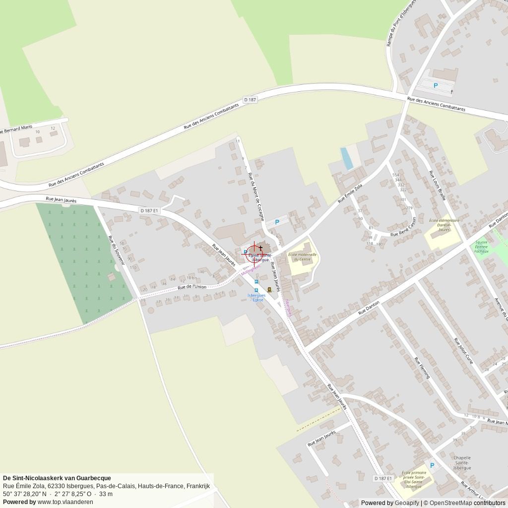 Situatiekaart 1 km Situatiekaart 1 km