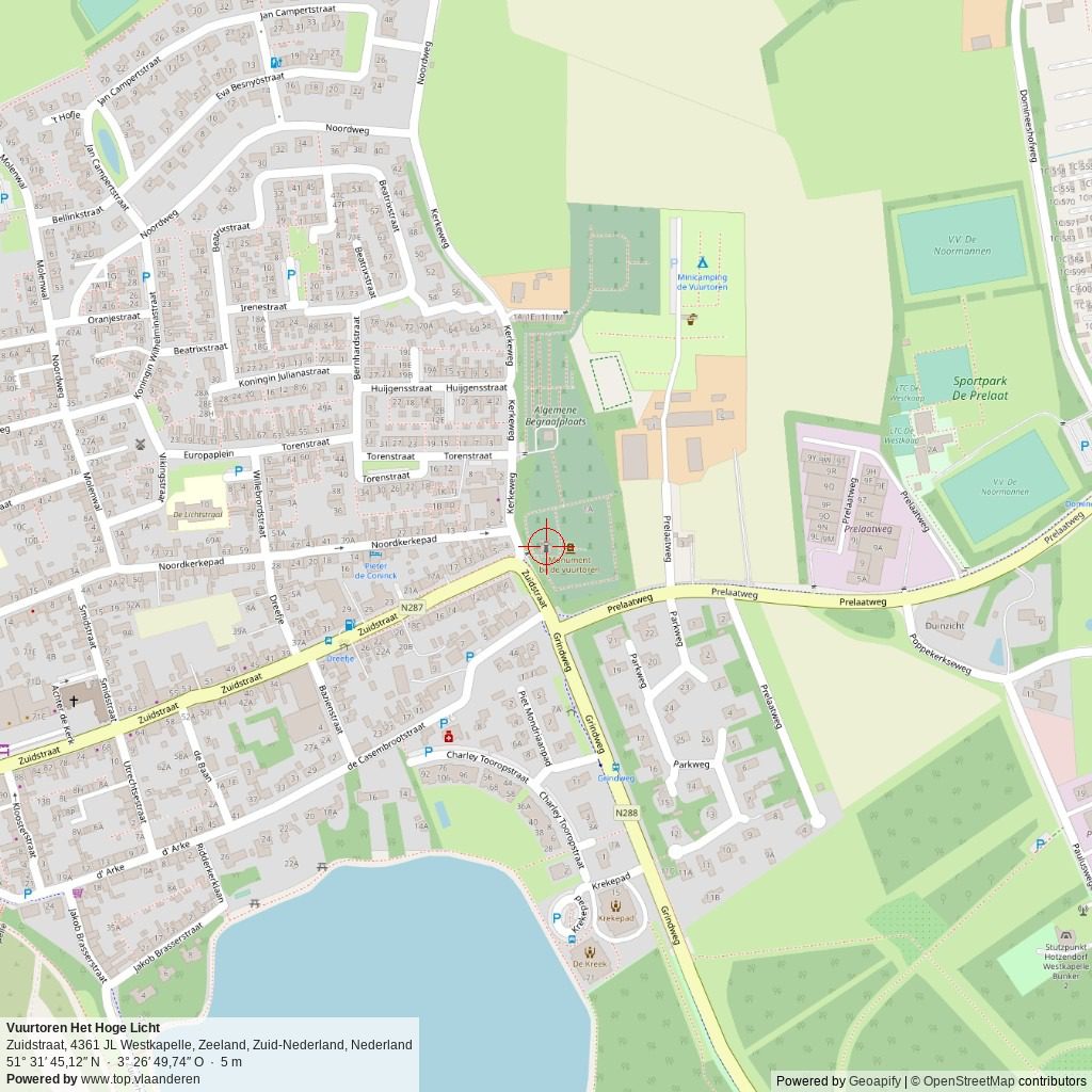 Situatiekaart 1 km Situatiekaart 1 km